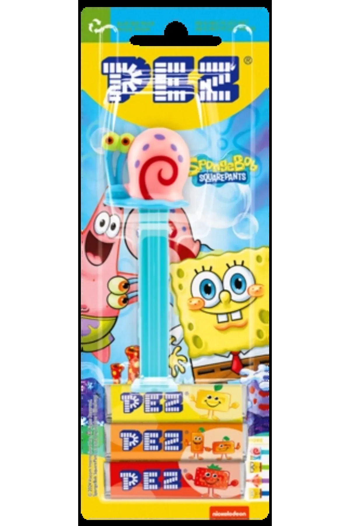 Pez Oyuncaklı Şeker Sponge Bob (Gary)