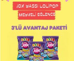 Meyveli Yassı Lolipop 3 Lü Avantaj Paket