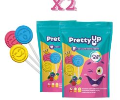 Şekersiz Diş Dostu Yassı Lolipop 2'li Paket (5,5 Gr x 10 Adet)