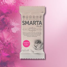 HAVAYLA KURUYAN MODELLEME KİL HAMURU FUŞYA - 100 GR