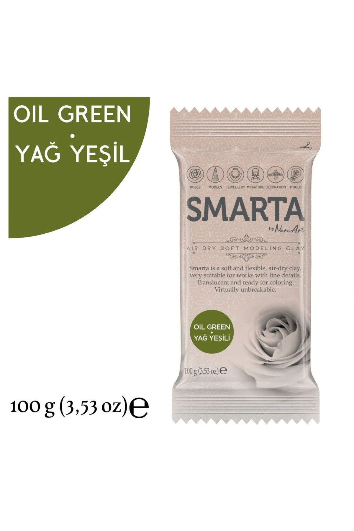 Modelleme Hamuru 100gr Yağ Yeşili