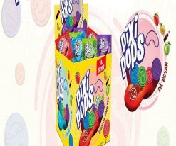 pixi pops 8 gr. Dil boyayan Lolipop Şeker 150 Adet