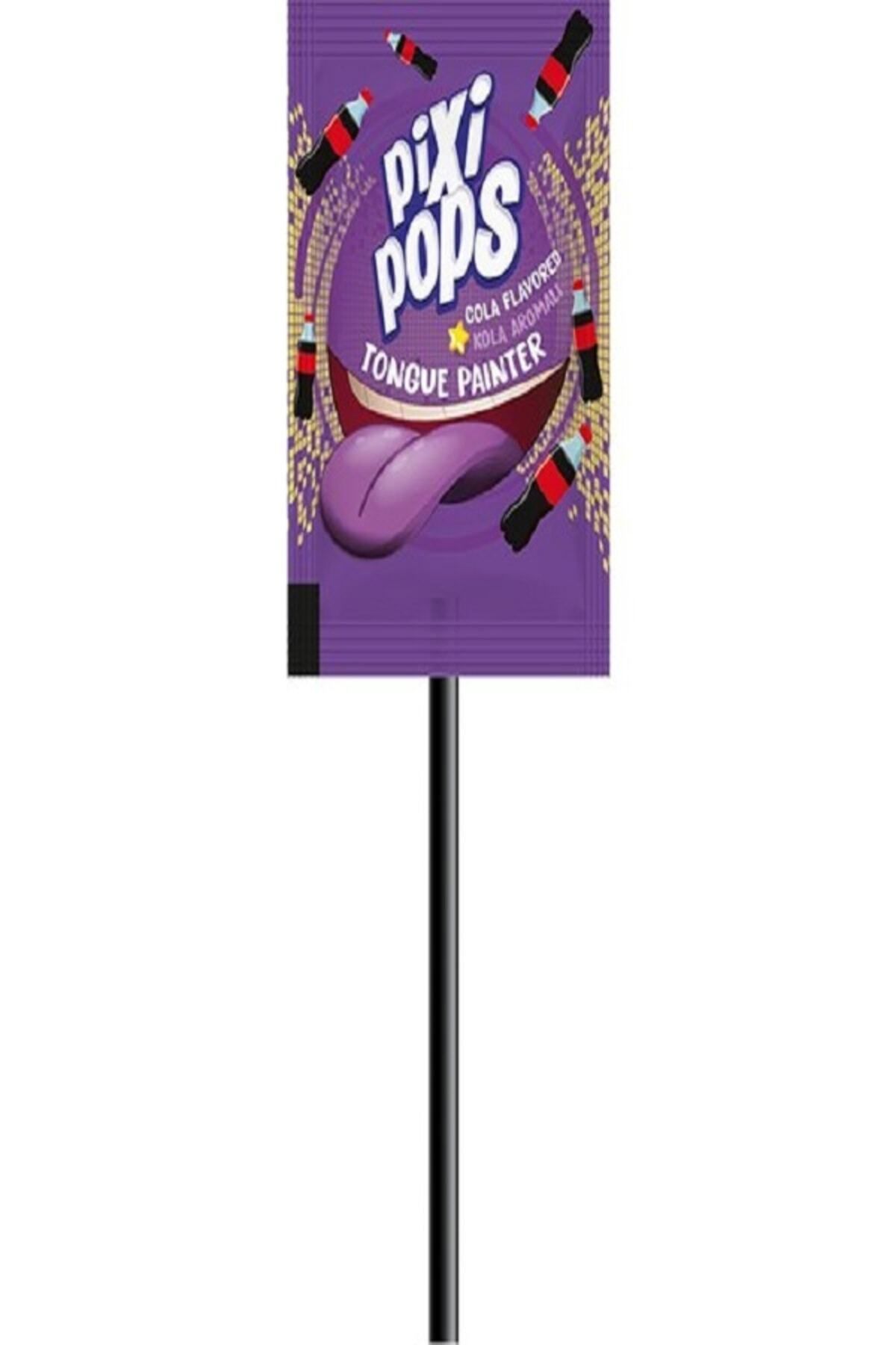 Pixi Pops Ağız Boyayan Lolipop Şeker Karışıkk 120 Adet