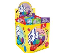 Kabartmalı Yüz Ifadeli, Dil Boyayan Yassı Lolipop 6,2 Grx150adet/1 Kutu