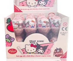 Hello Kitty Kuromi Çikolatalı Sürpriz Yumurta 24 Adet