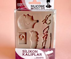Smarta Silicone Moulds Silikon Epoksi ve Polimer Kil Kalıbı ATATURK SET