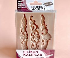 Smarta Silicone Moulds Silikon Epoksi ve Polimer Kil Kalıbı VINTAGE APPLIQUE