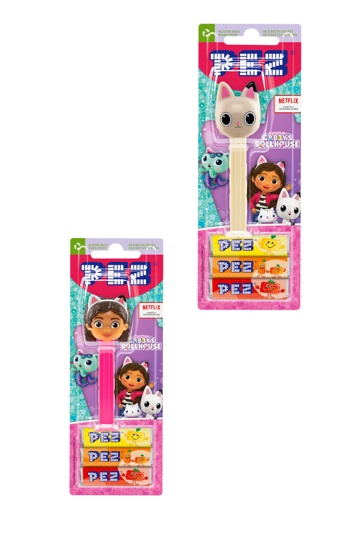 Gabby Dollhouse Şeker Adam Oyuncak Şekerleme 2 oyuncak 6 yedek şeker avantaj