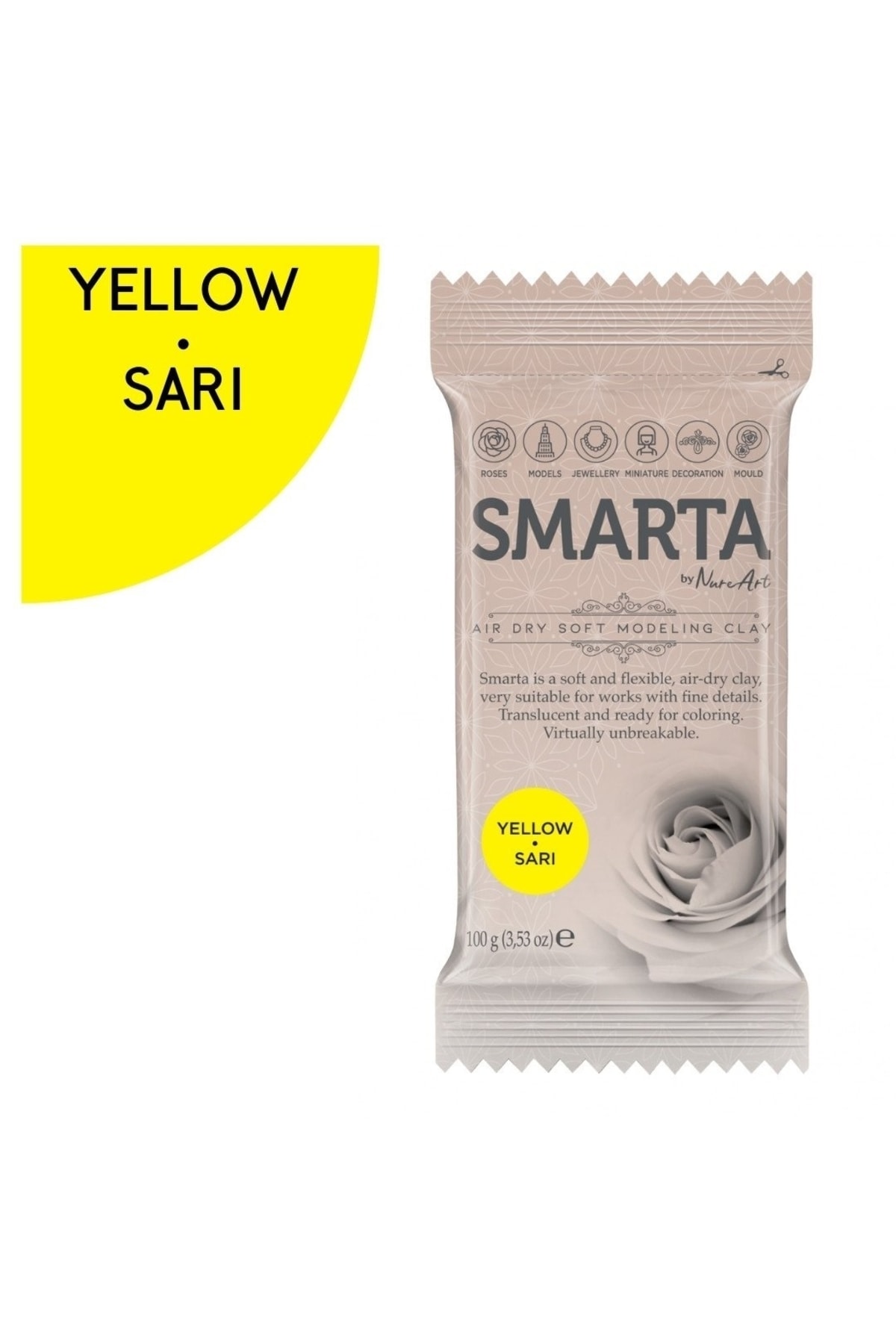 - Smarta Hamur Sarı 100 Gram