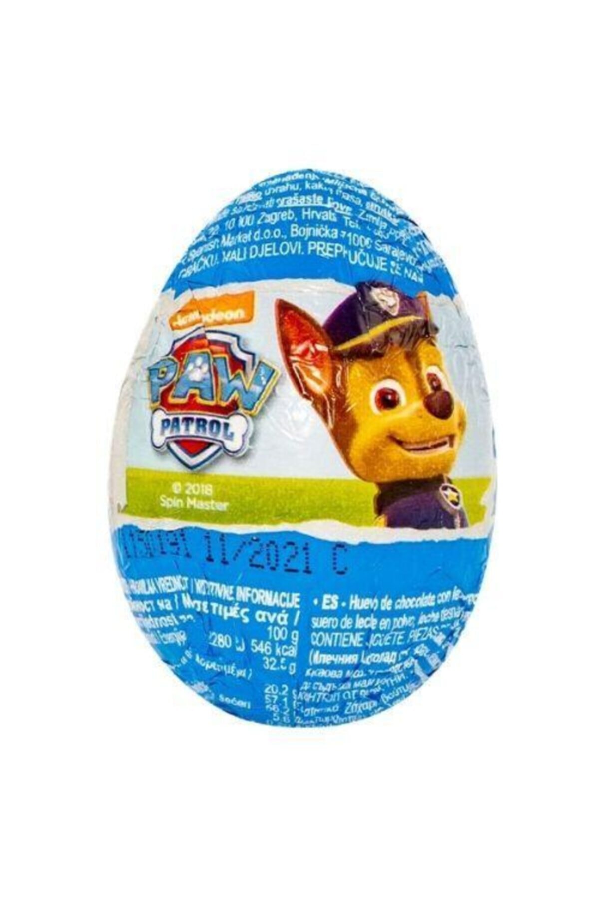 Paw Patrol Çikolatalı Sürpriz Yumurta