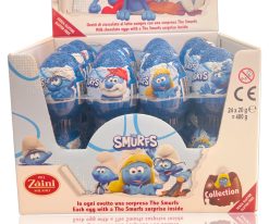Şirinler Smurfs Çikolatalı Sürpriz Yumurta 24 Adet
