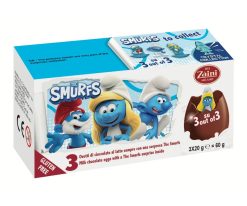 Smurfs 3'lü Glutensiz Çikolatalı Sürpriz Yumurta 20 g (3 ADET)