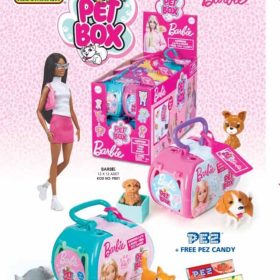 BARBİE PET BOX KEDİ&KÖPEK EVİ + PEZ YEDEK ŞEKER HEDİYELİ