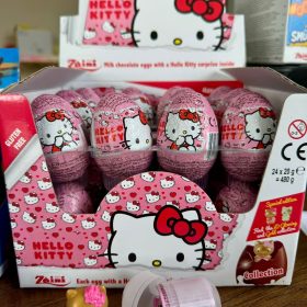 Zaini Hello kity glütensiz cıkolatalı surprız yumurta 12 adet