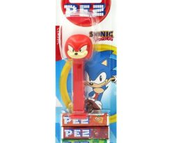 Pez Oyuncaklı Meyve Aromalı Şeker 3 X 8,5 Gram Sonic Serisi Knucles Figürü