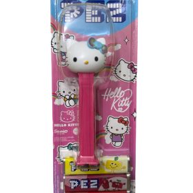 HELLO KİTTY BLUE BOW 3 PEZ ŞEKER + 1 FİGÜR