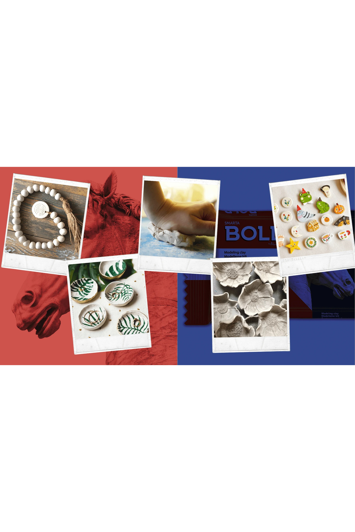 BOLD Seramik Hamuru 500g - Beyaz