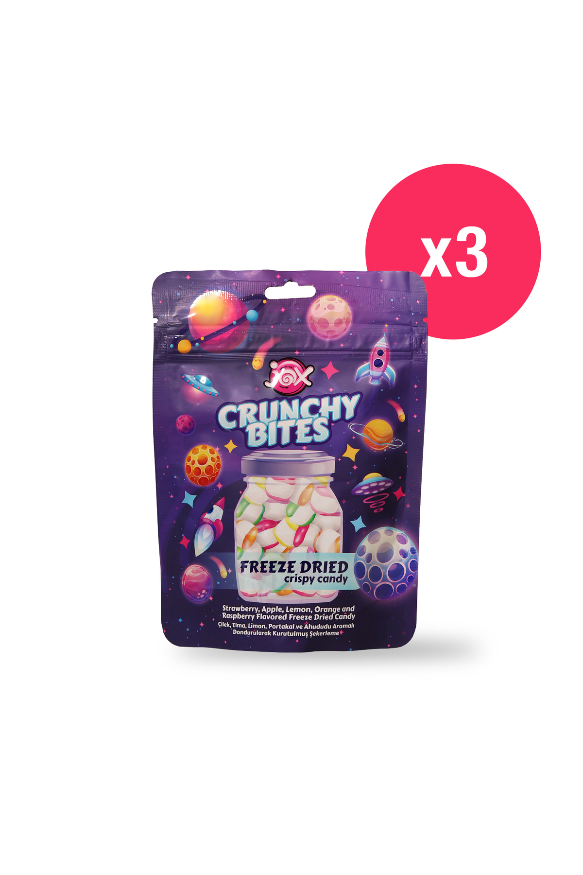 Crunchy Bites 3'li Paket