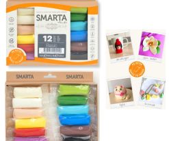 KİDS MODELLEME HAMURU HAVAYLA KURUYAN 25 GR BASİC 12 RENK