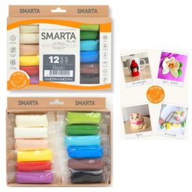 KİDS MODELLEME HAMURU HAVAYLA KURUYAN 25 GR BASİC 12 RENK