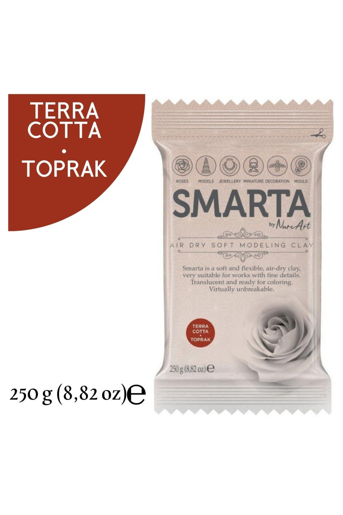 Modelleme Hamuru 250gr Terracotta