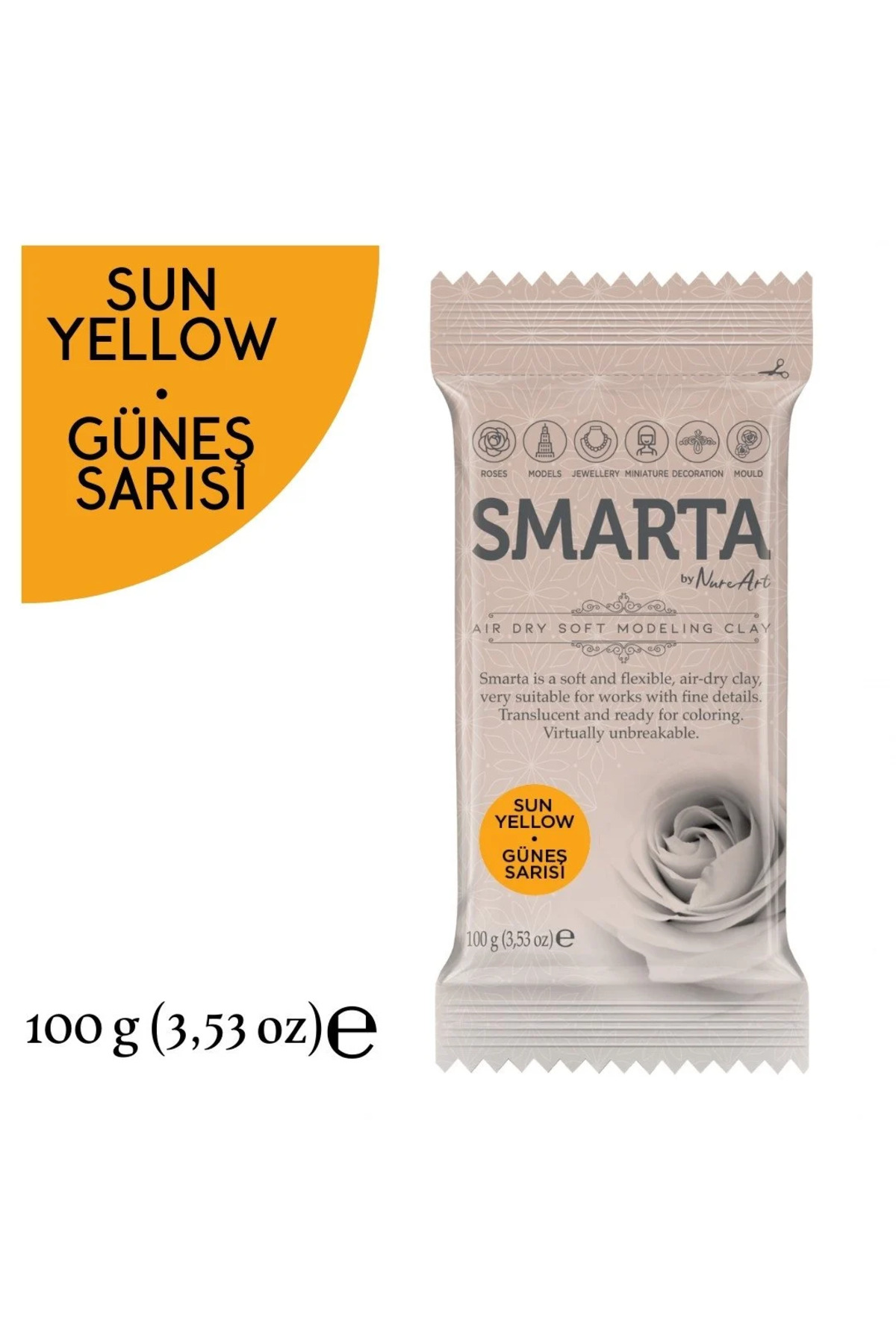 Modelleme Hamuru 100gr Güneş Sarısı