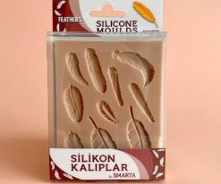 Silikon Kalıplar – Tüyler 10x13cm