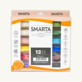 12'li Hava İle Kuruyan Modelleme Hamuru Seti (25G X 12 ADET)