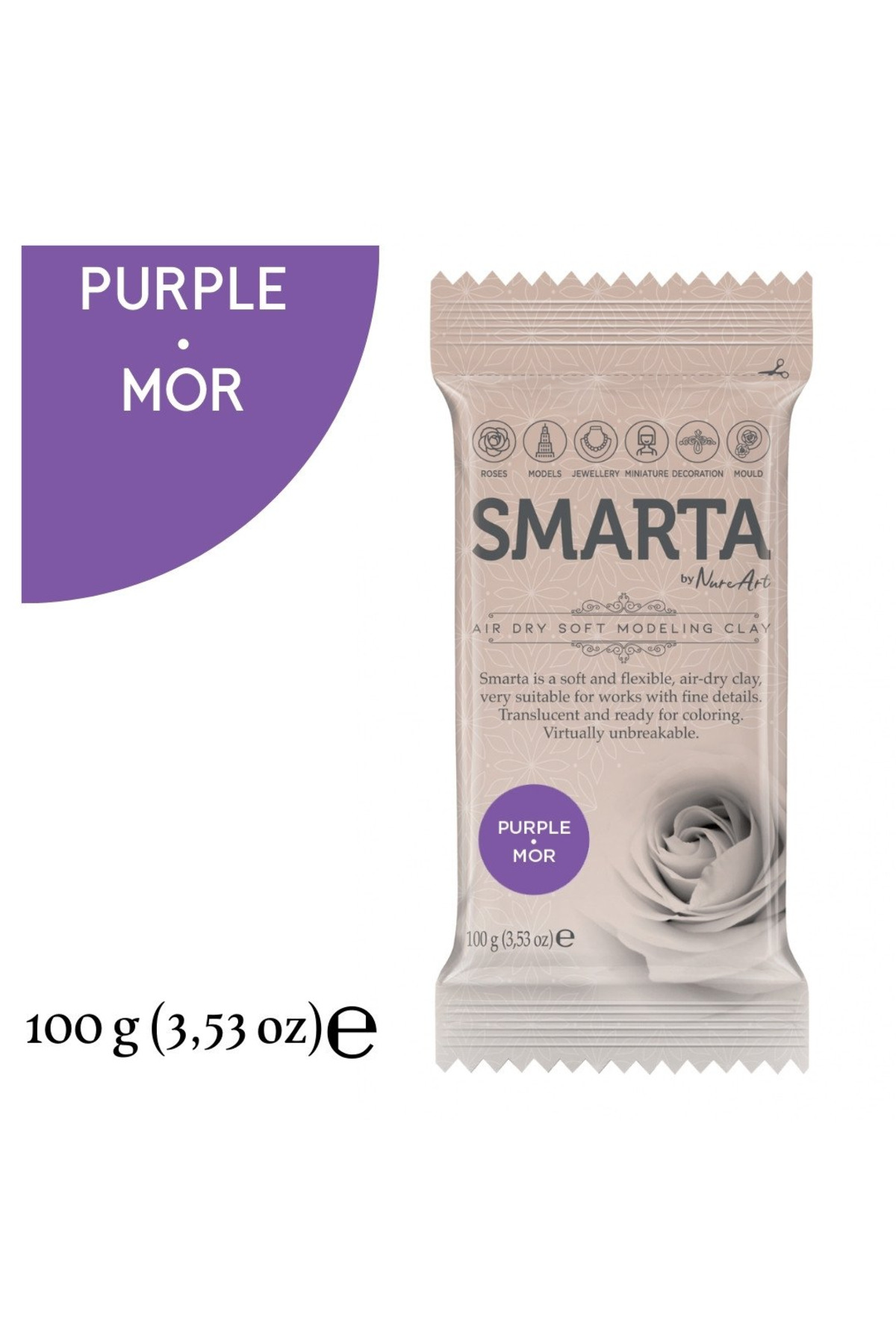 Modelleme Hamuru 100gr Mor