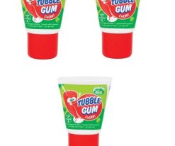 Lutti Tubble Gum Chery Tüp Sakız Kirazlı Sakız 3 Adet