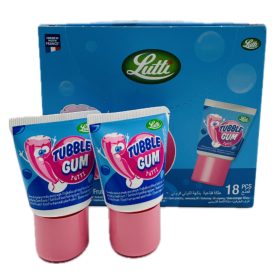 Lutti Tubble Gum Cherry İthal Sakız X 18 Kutu Avantaj Paket