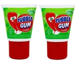 Lutti Tubble Gum Chery Tüp Sakız Kirazlı Sakız 2 Adet