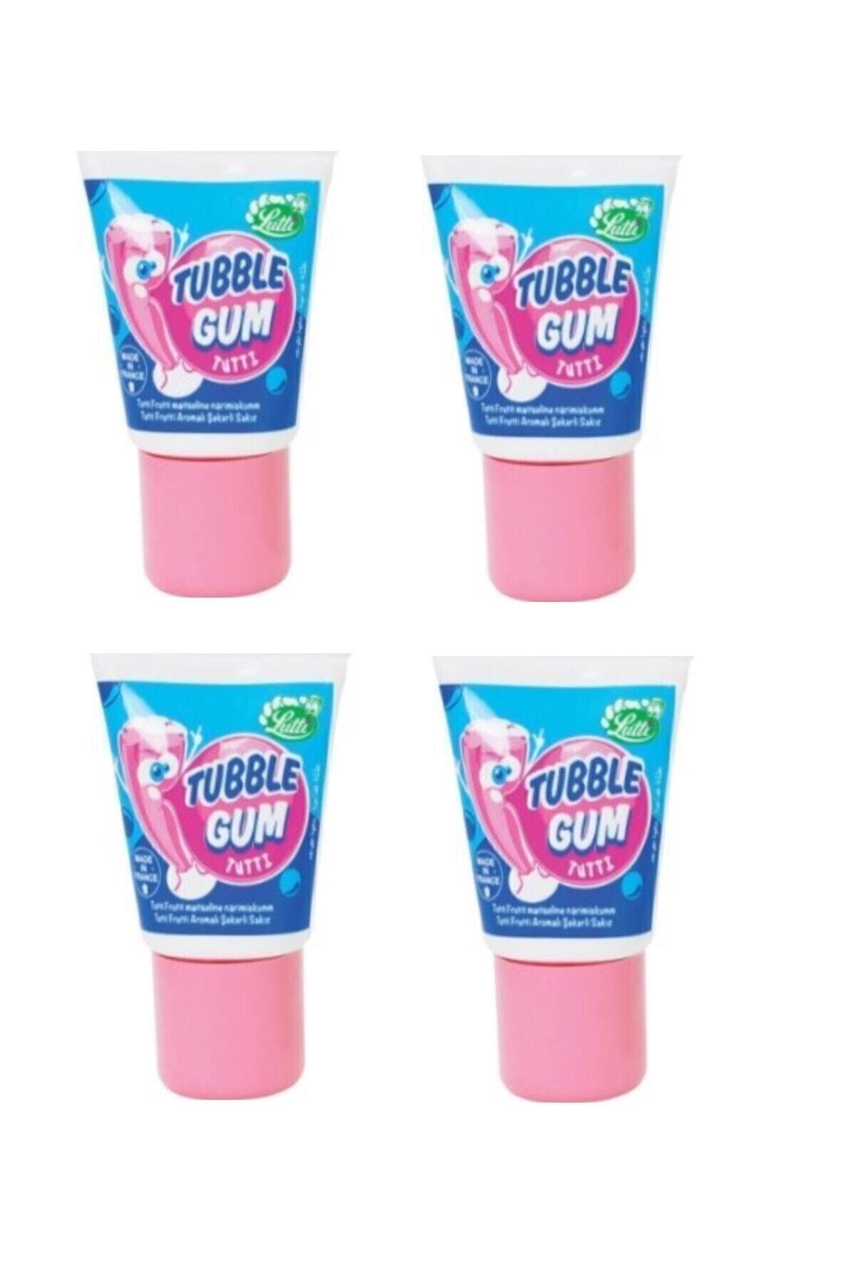 Lutti Tubble Gum Tutti Frutti Tüp Sakız 35 G 4 Adet
