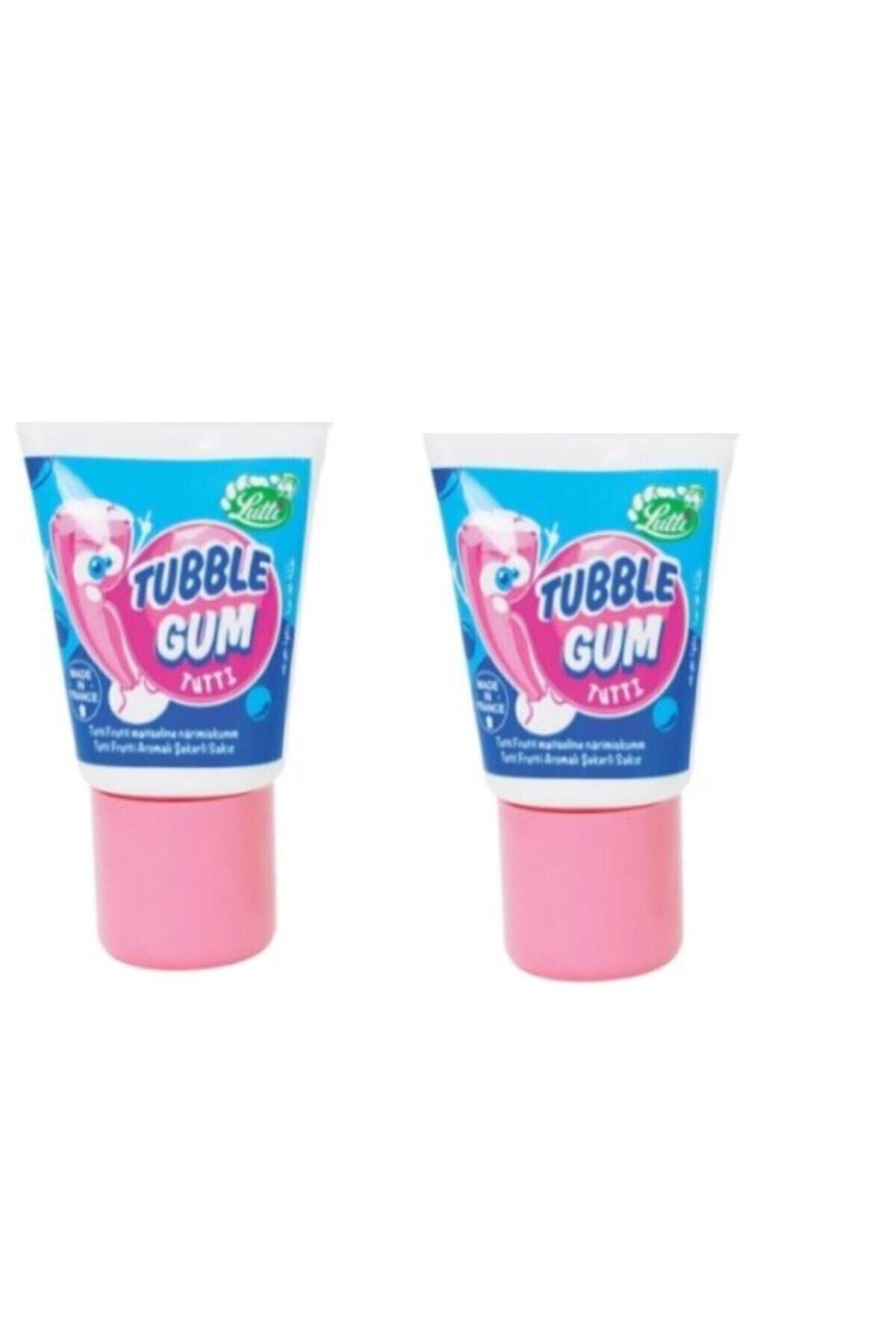 Lutti Tubble Gum Tutti Frutti Tüp Sakız 35 G*2 Adet