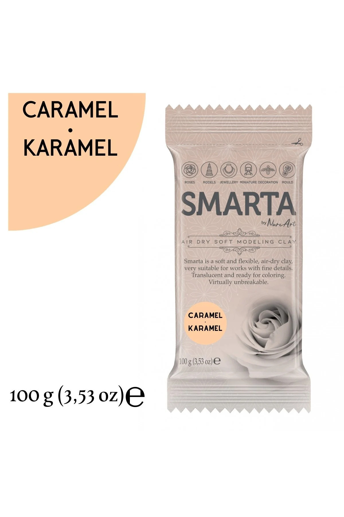 Modelleme Hamuru 100gr Karamel
