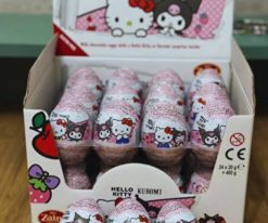 Hello Kitty Çikolatalı Sürpriz Yumurta 3 Adet.