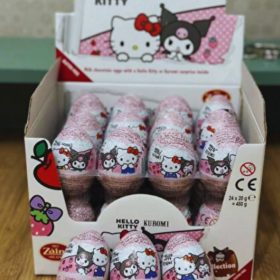 Hello Kitty Glutensiz Çikolatalı Sürpriz Yumurta 12'li.