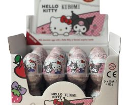 Hello Kitty Glutensiz Çikolatalı Sürpriz Yumurta 6'lı