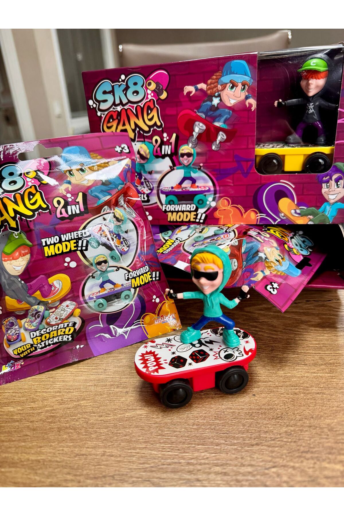 SK8 Gang Oyuncak Figürleri