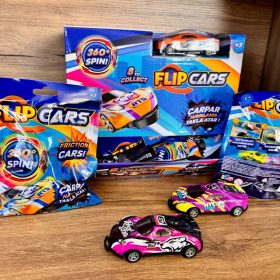 Flip Cars - Çek Bırak, Çarpınca Hava Takla Atan Araba