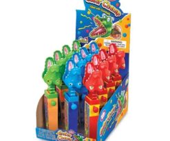 Gator Chomp Çilek Aromalı Timsah Lolipop 12'li Paket