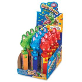 Gator Chomp Çilek Aromalı Timsah Lolipop 12'li Paket