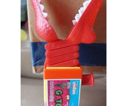 Gator Chomp Timsah Şeker Kırmızı