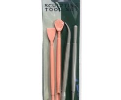 Sculpting Tool Plastik Kil Heykel Modelleme (Modelaj) Seti 4 Parç