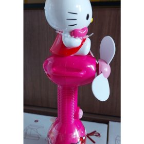 Hello Kitty Lisanslı Pilli Şekerli Fan