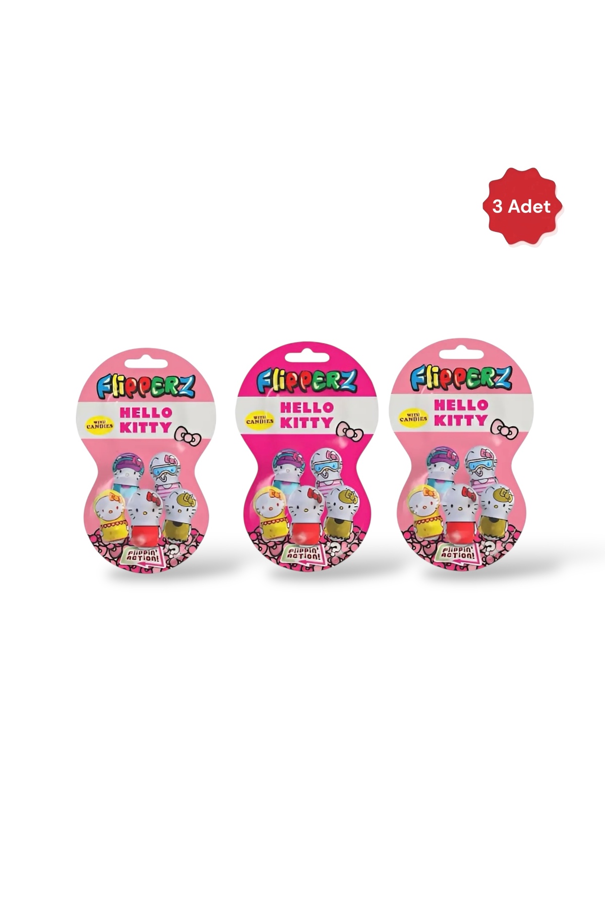 Flipperz Hello Kitty 3 Adet