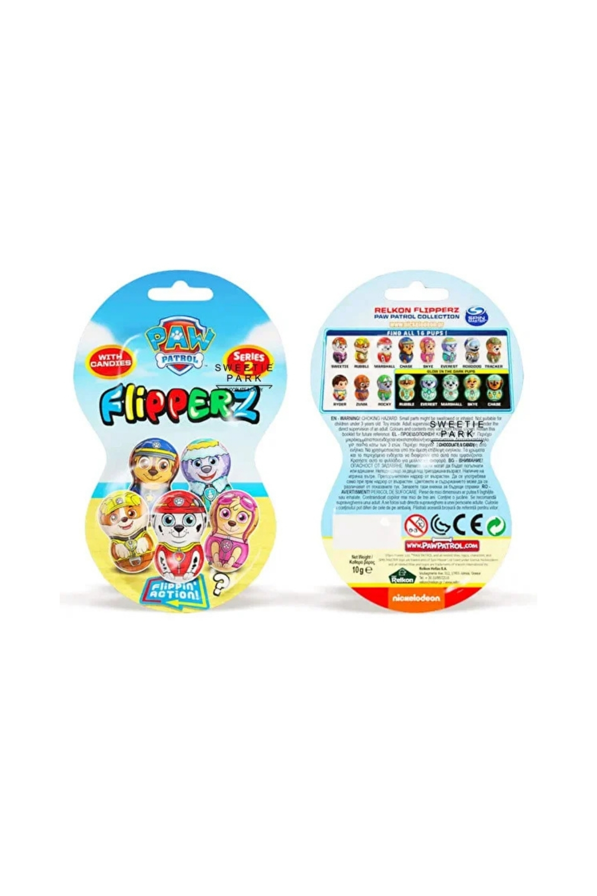 Paw Patrol Flipperz Şekerli Sürpriz Koleksiyon Figür