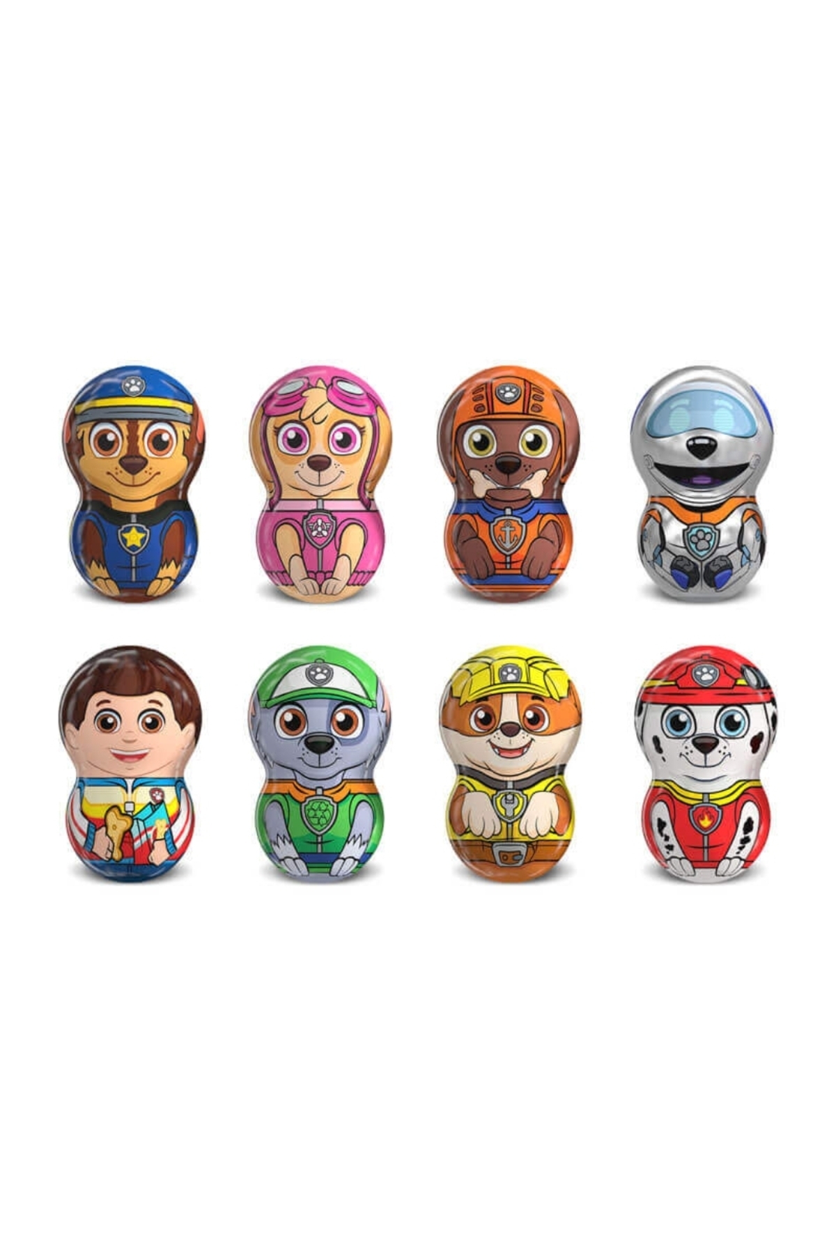 Flipperz Paw Patrol Hacıyatmaz Figürleri 3 adet