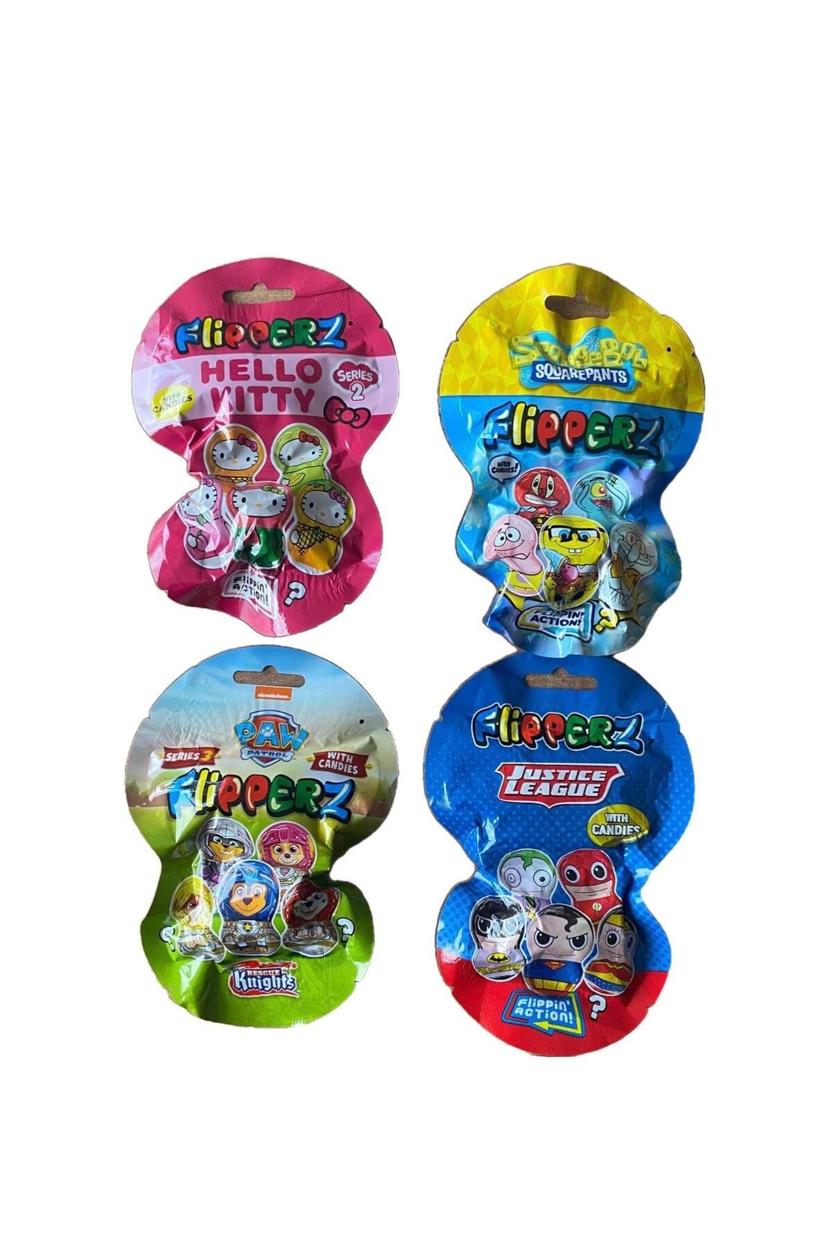 FLİPPERZ (HACIYATMAZ) KARAKTERLERİ 4'LÜ FİGÜR