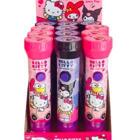 Hello Kitty Kuromi Lazer Pops Işıklı Şeker 12li Paket